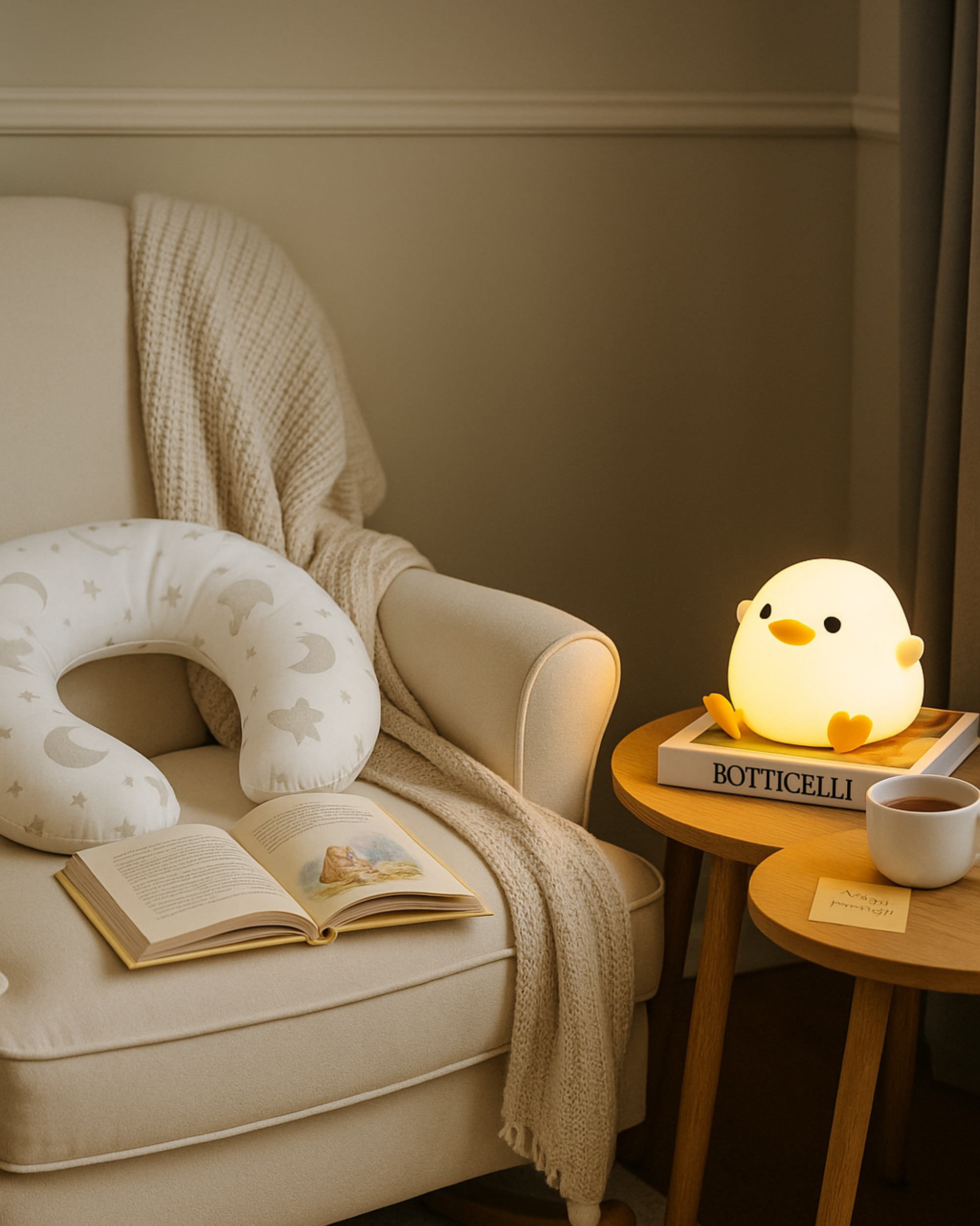 Duck Silicone Night Light - Planet Glow