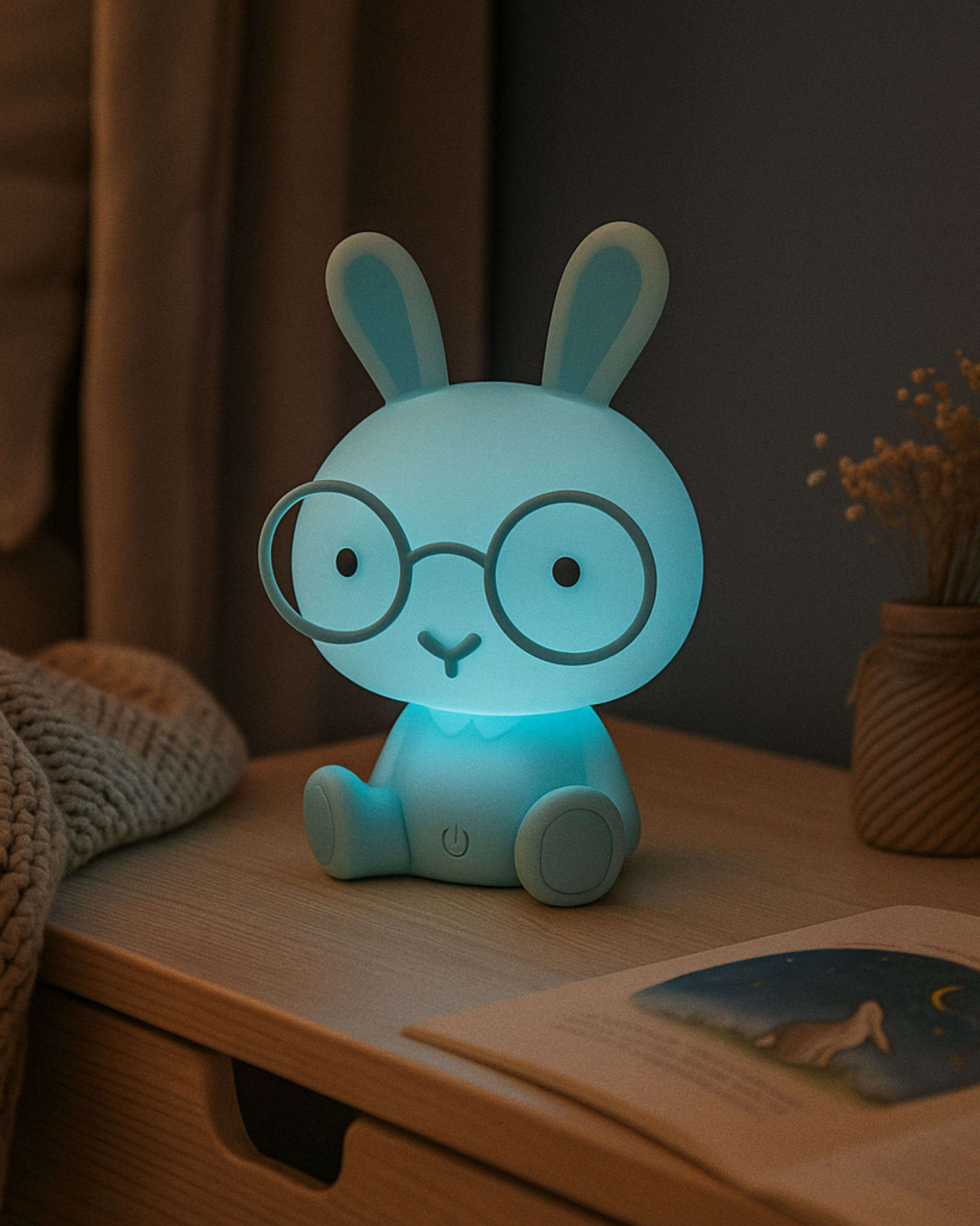 Touch Rabbit LED Night Light