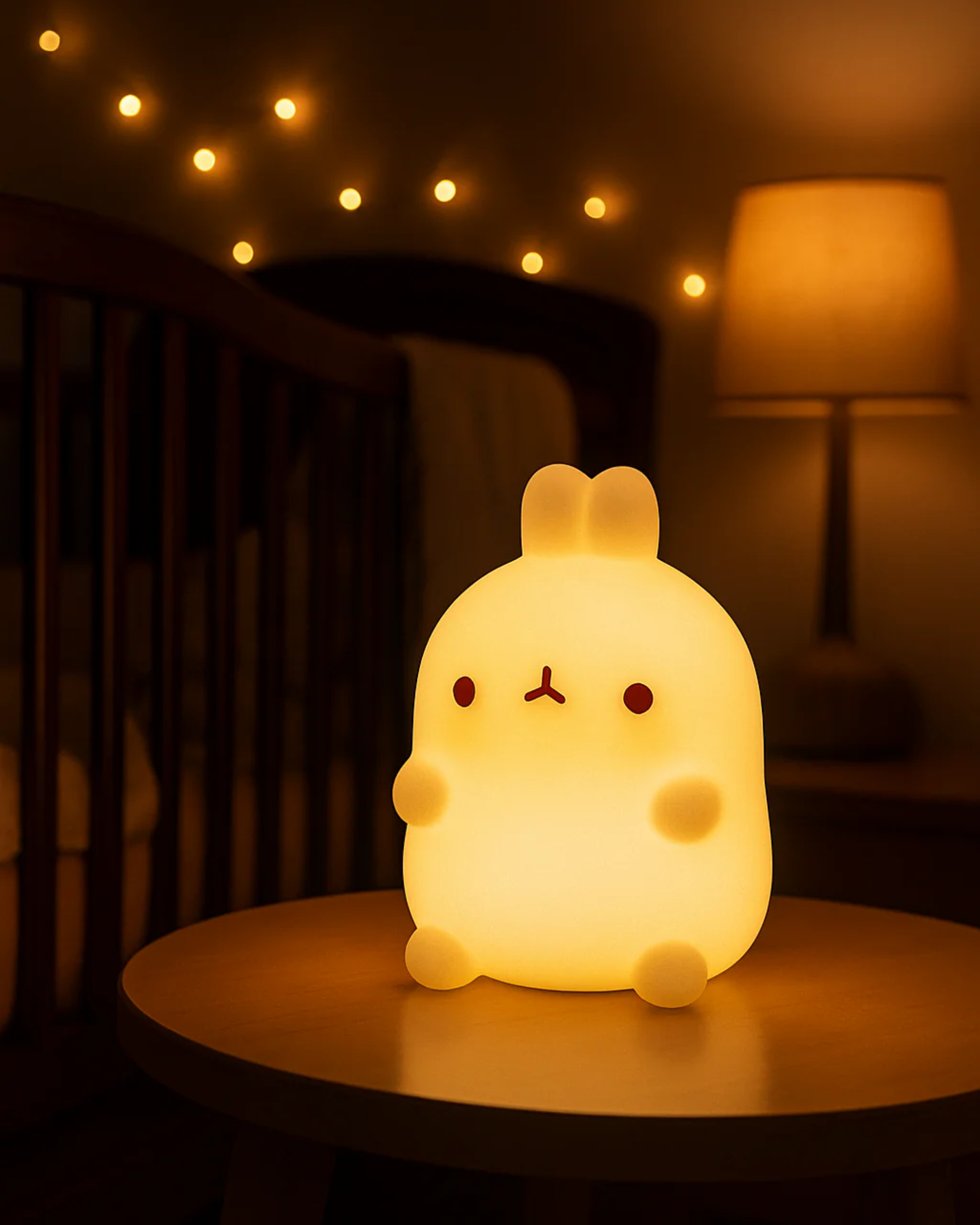 Cozy Rabbit Night Light – Soft Glow for Comfort & Gifting