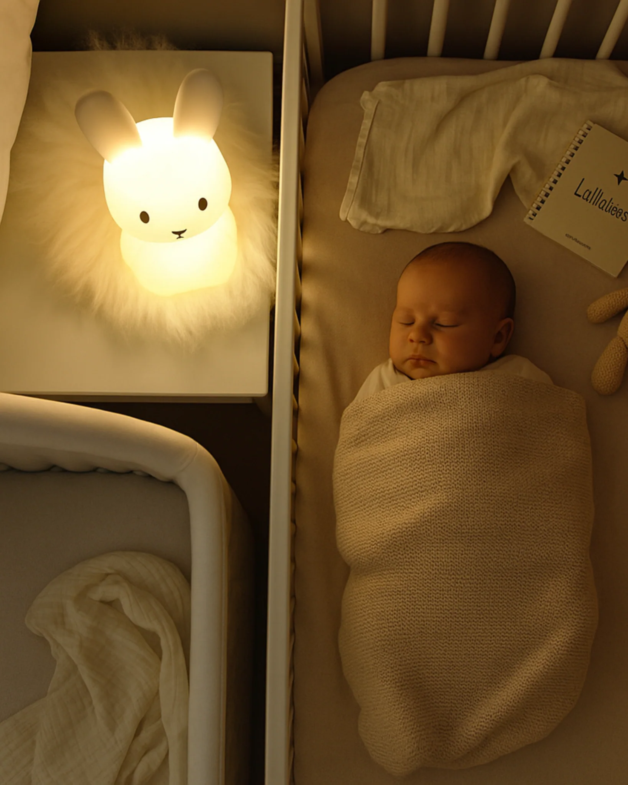Soothing Bunny Silicone Night Light – Cozy Glow for Every Room