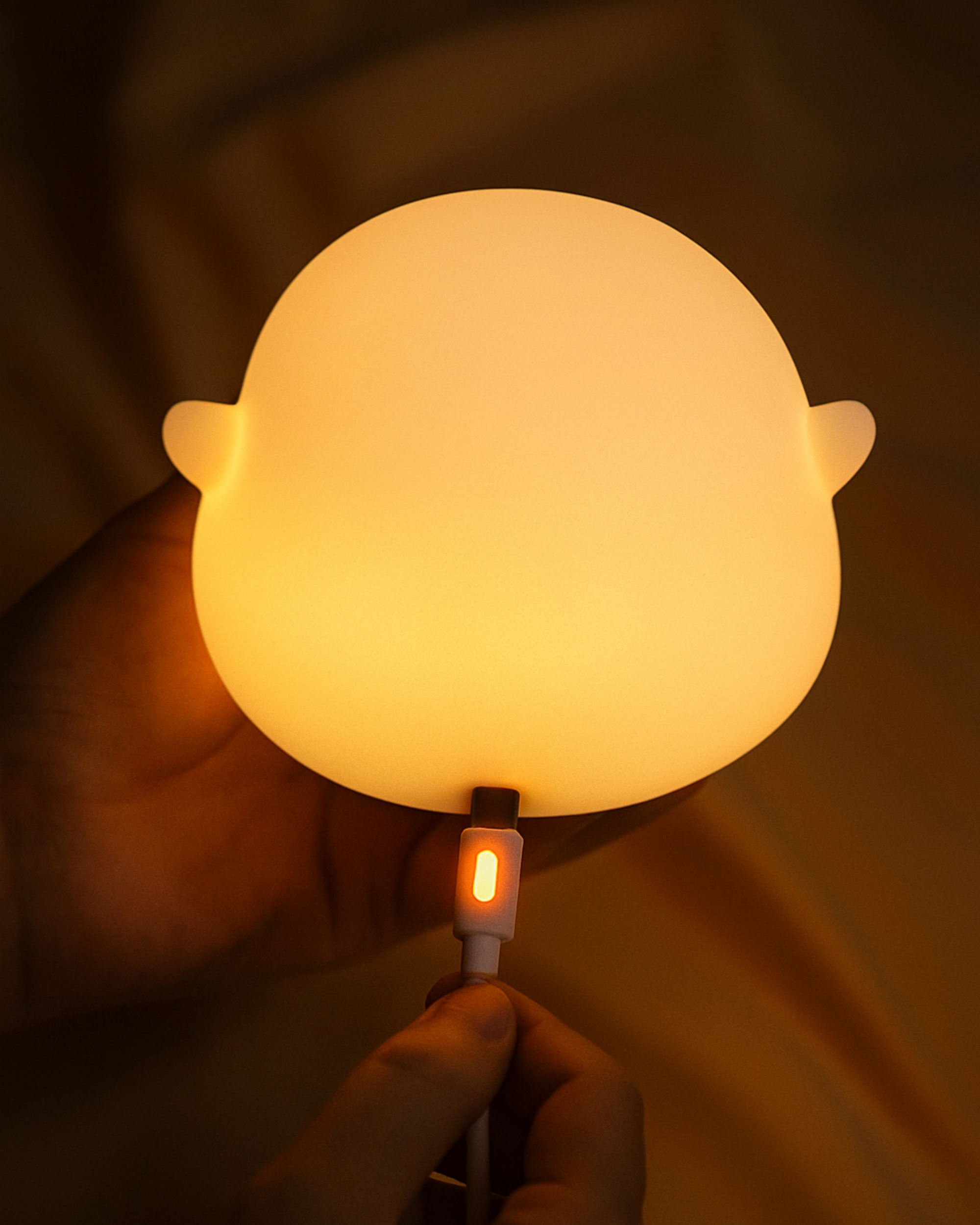 Duck Silicone Night Light - Planet Glow