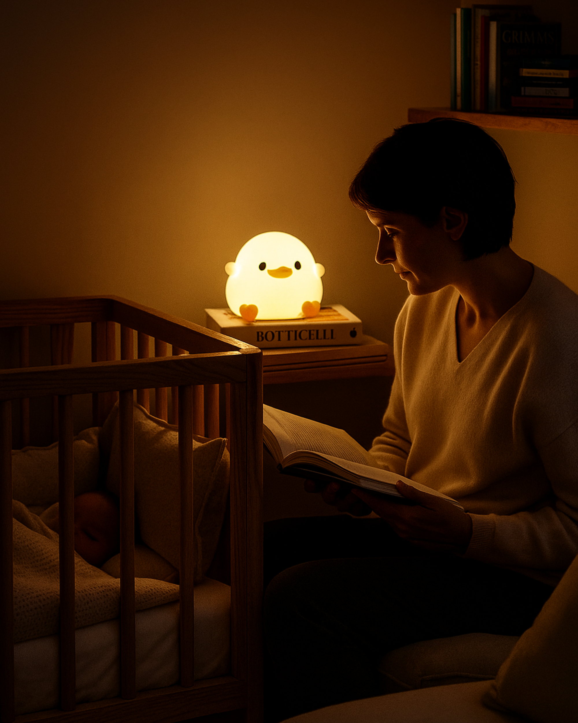 Duck Silicone Night Light - Planet Glow