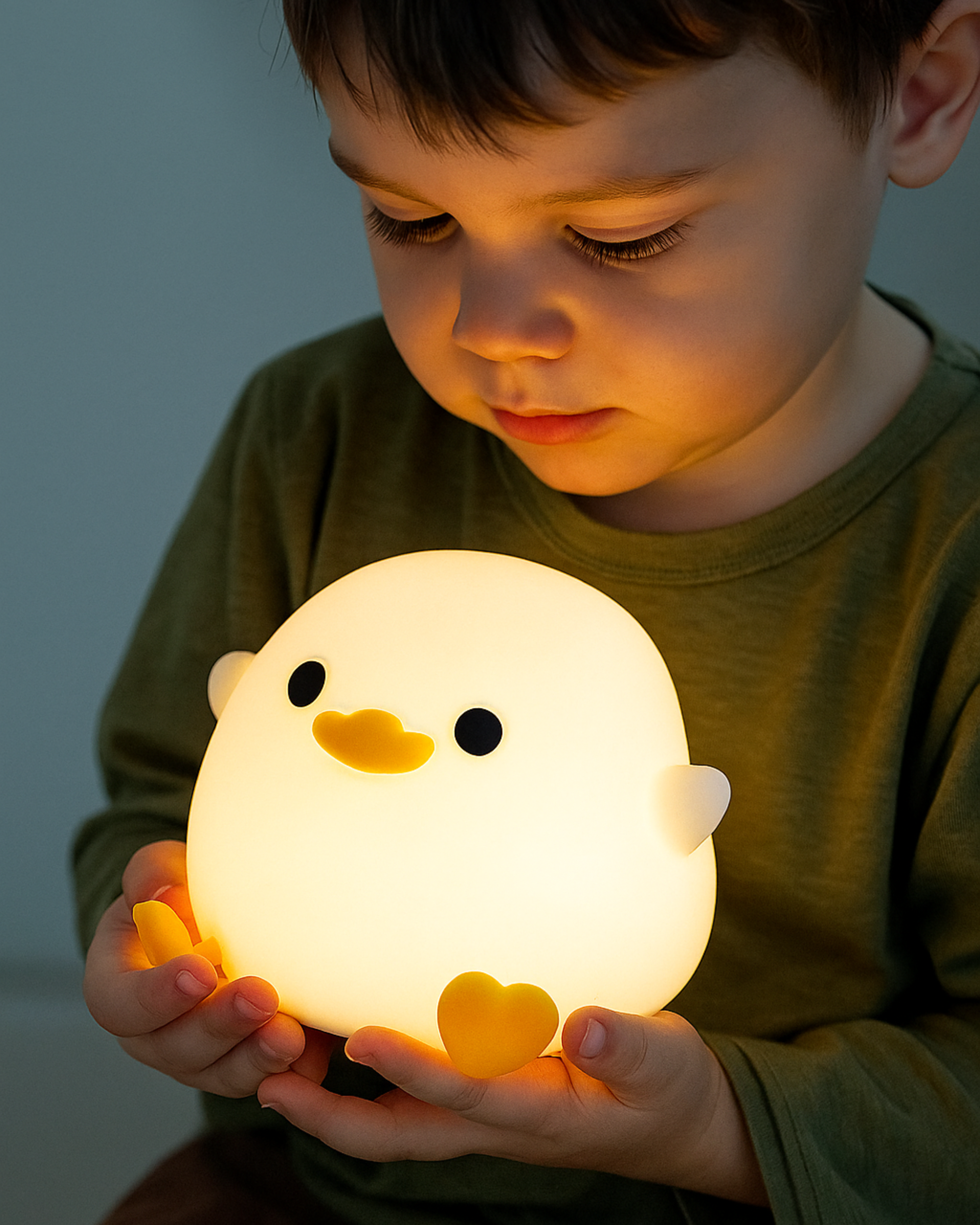 Duck Silicone Night Light - Planet Glow