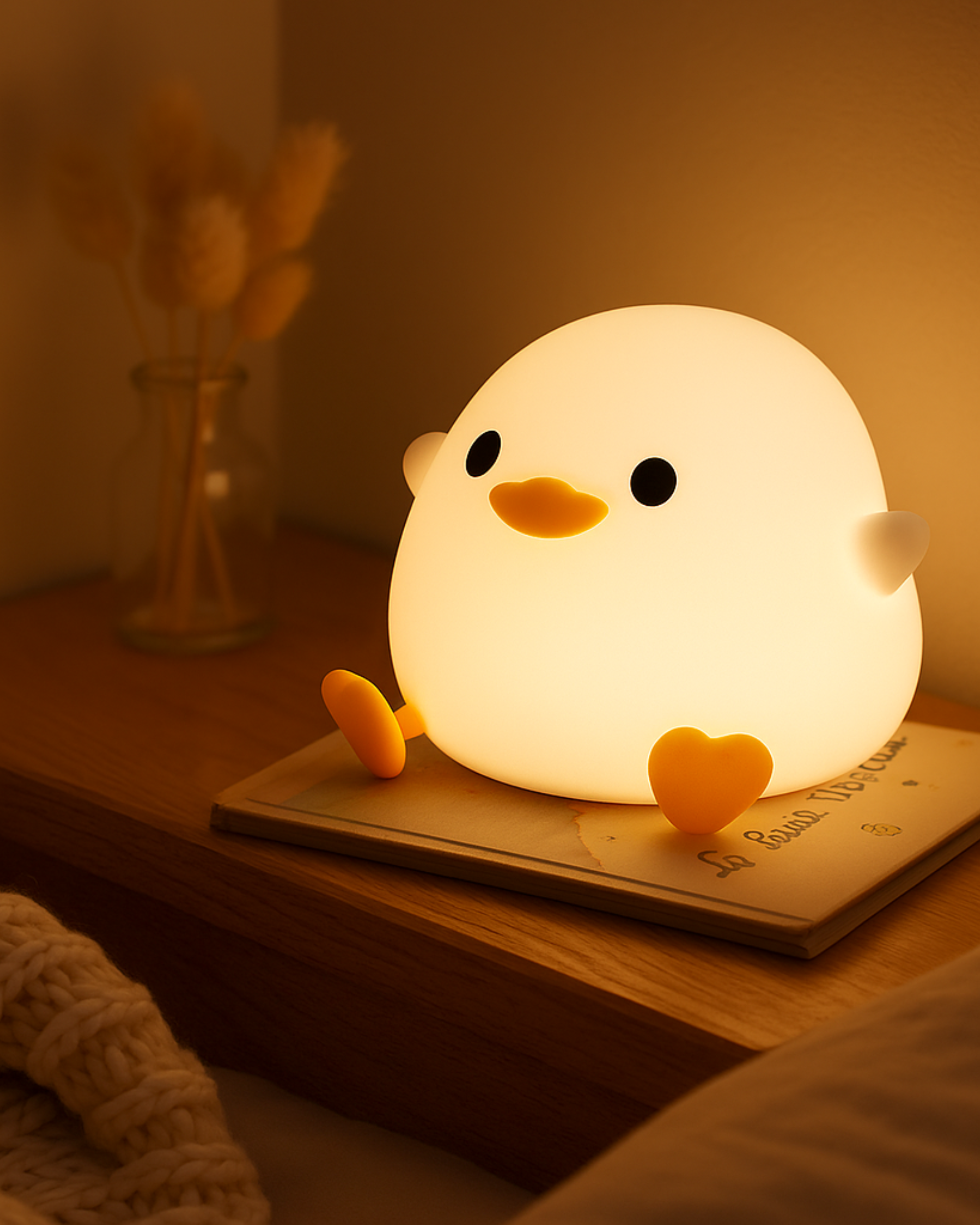 Duck Silicone Night Light - Planet Glow