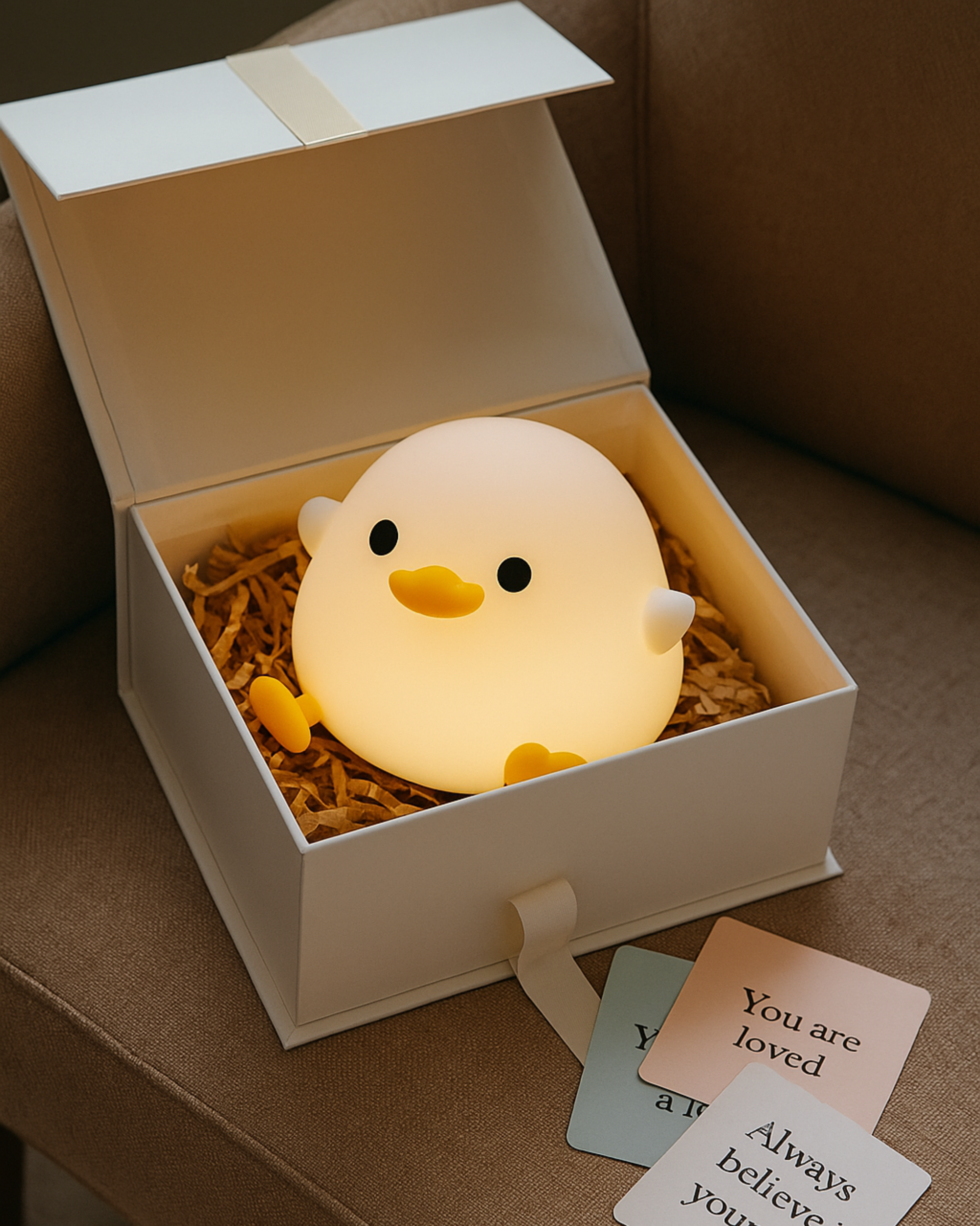 Duck Silicone Night Light - Planet Glow