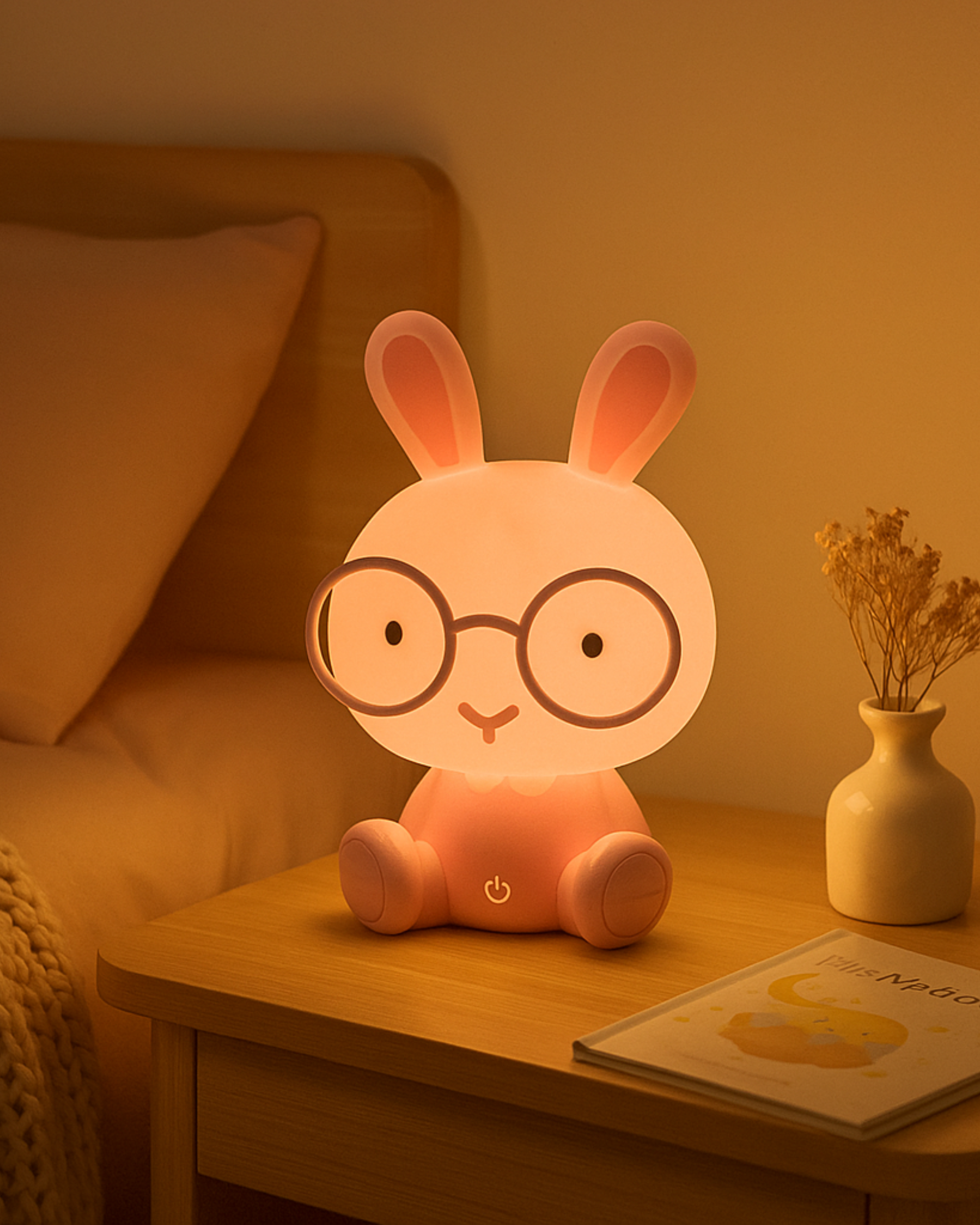 Touch Rabbit LED Night Light