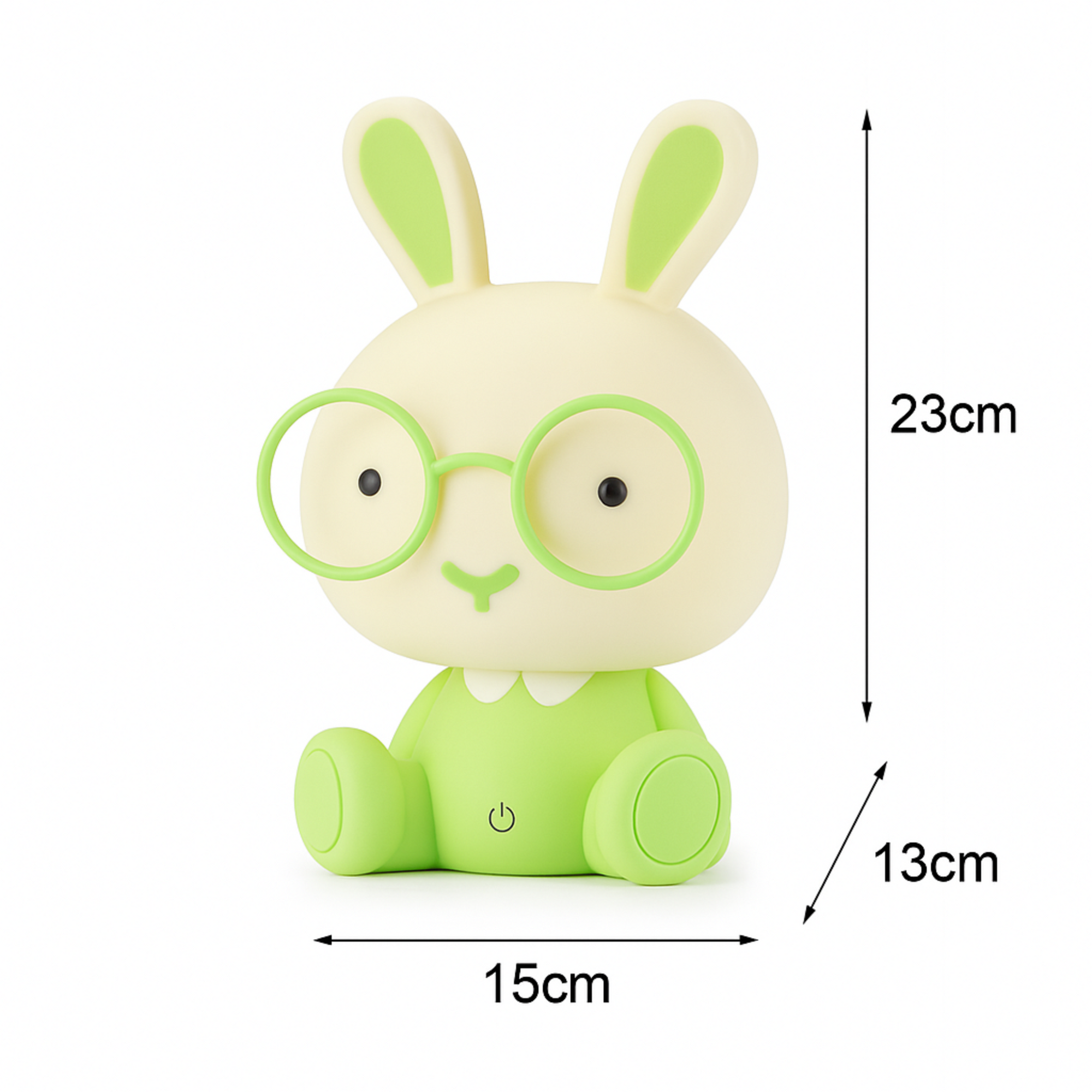 LED Night Light Touch Cartoon New Bunny Table Lamp Baby Kids Room Bedside Night Light Christmas Gifts Decor Home Bedroom Party