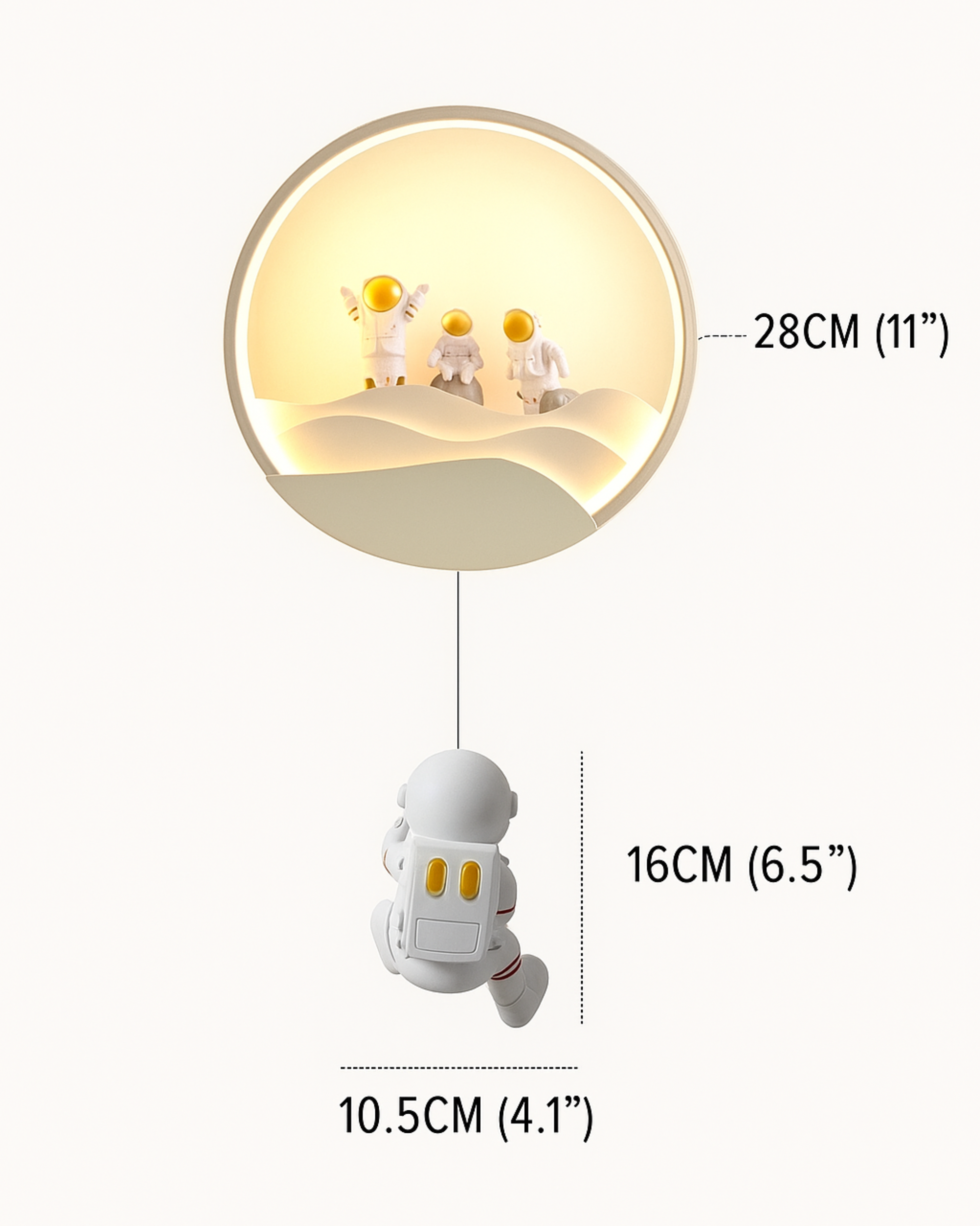 AuraGlow Wall Lamp - Planet Glow