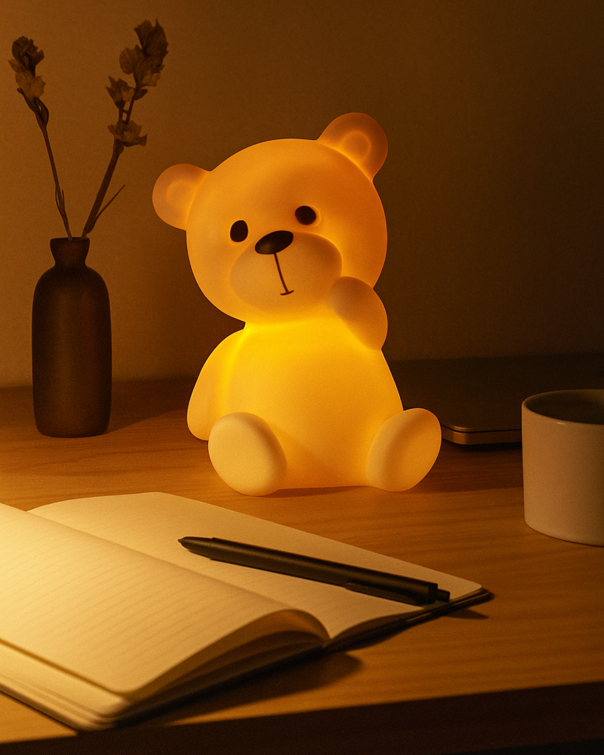 Mini Cartoon Animal Night Light - Planet Glow