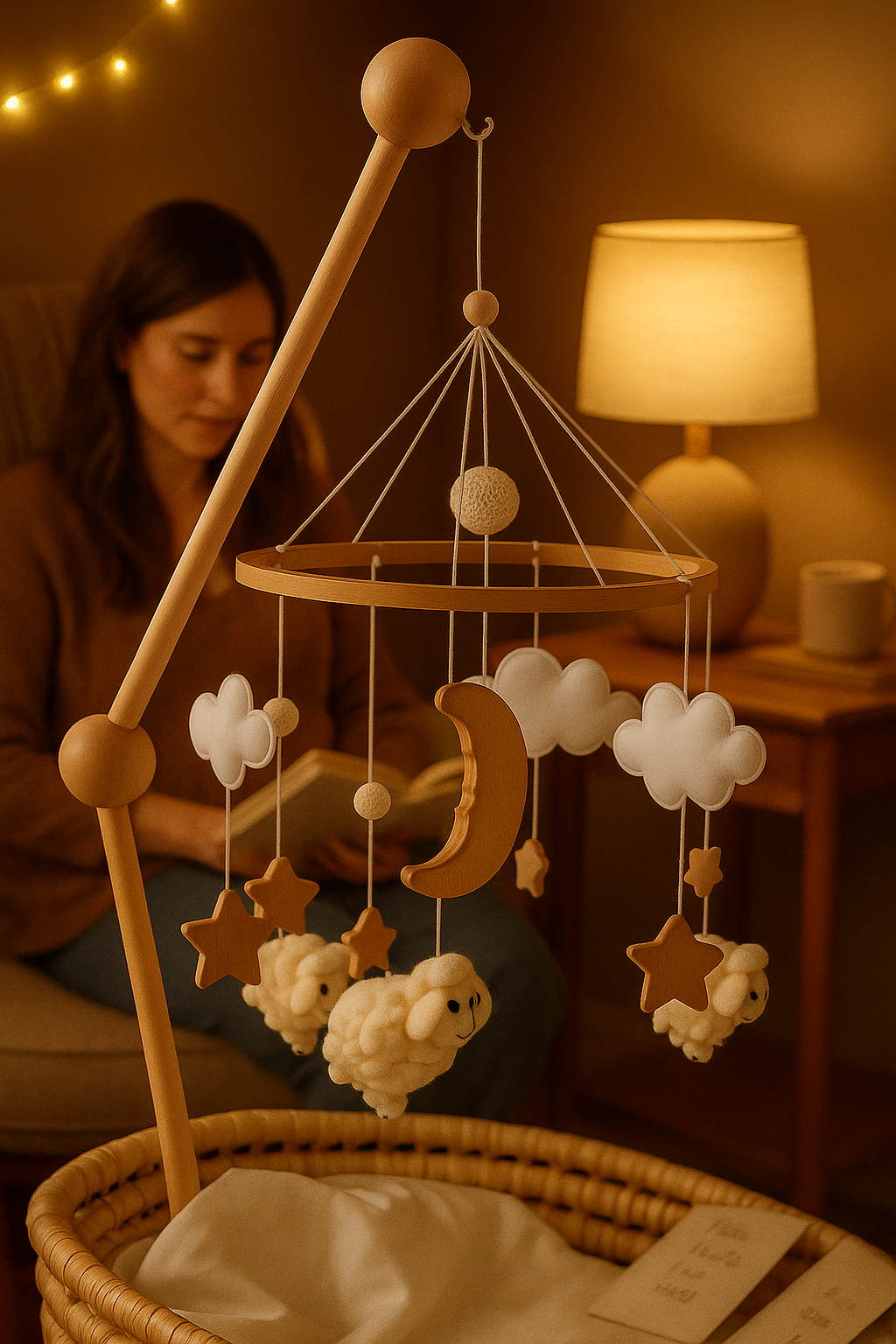 Calming Baby Crib Mobile - Planet Glow