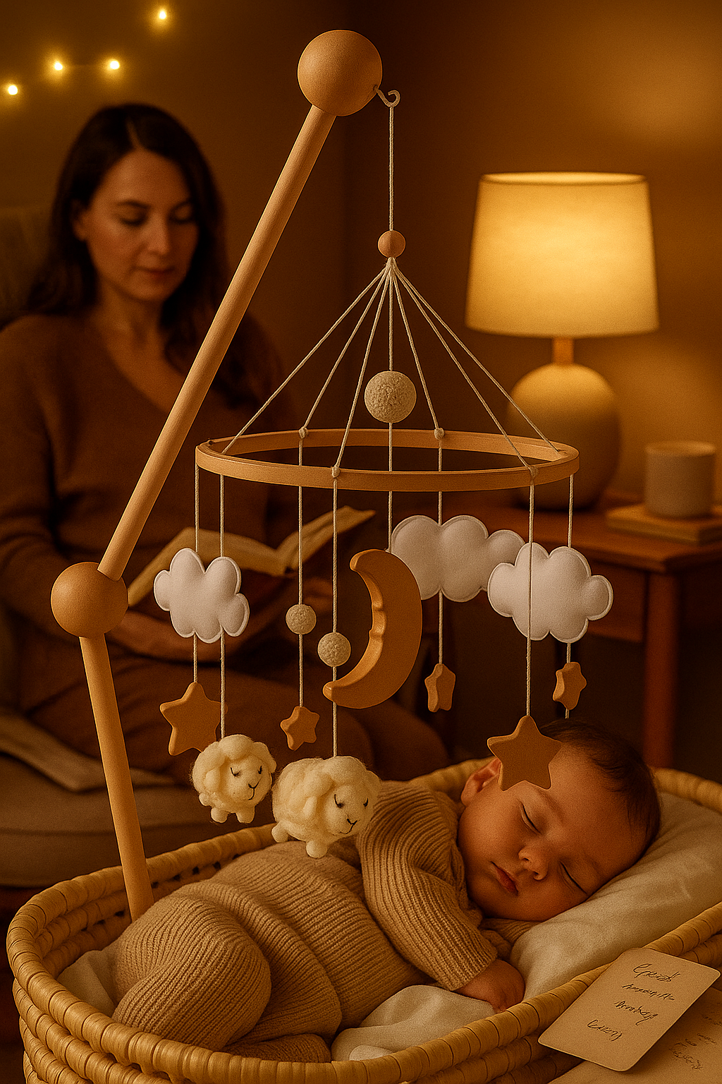 Calming Baby Crib Mobile - Planet Glow