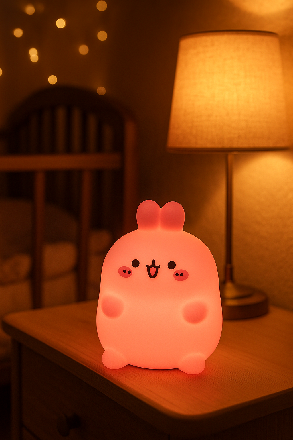Cozy Rabbit Night Light – Soft Glow for Comfort & Gifting - Planet Glow