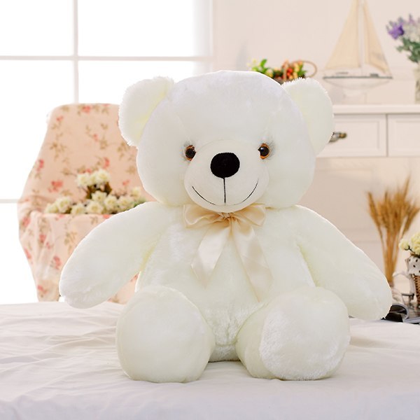 GlowBuddy LED Teddy Bear – 7-Color Light-Up Plush - Planet Glow