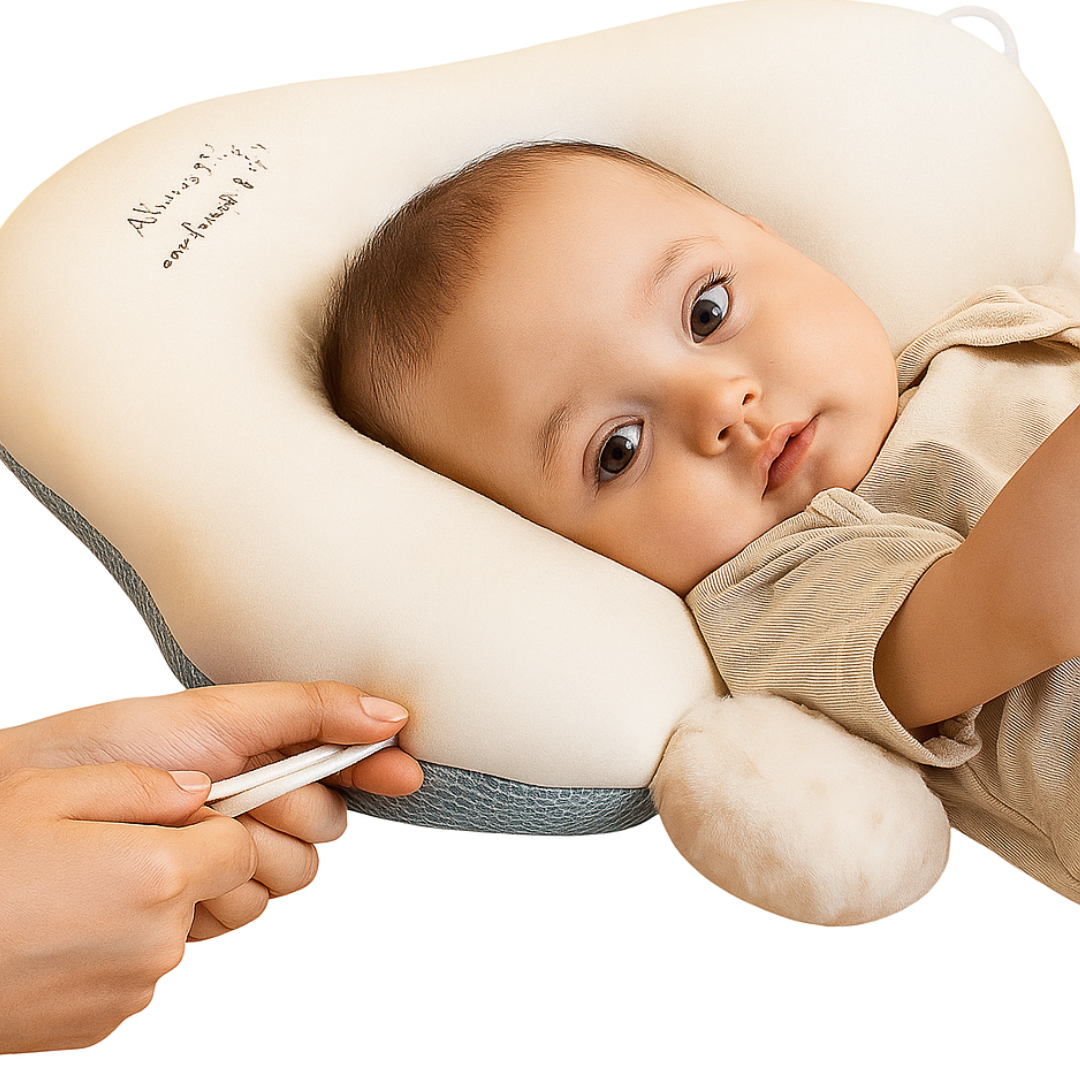 Gentle Baby Head-Shaping Pillow - Planet Glow
