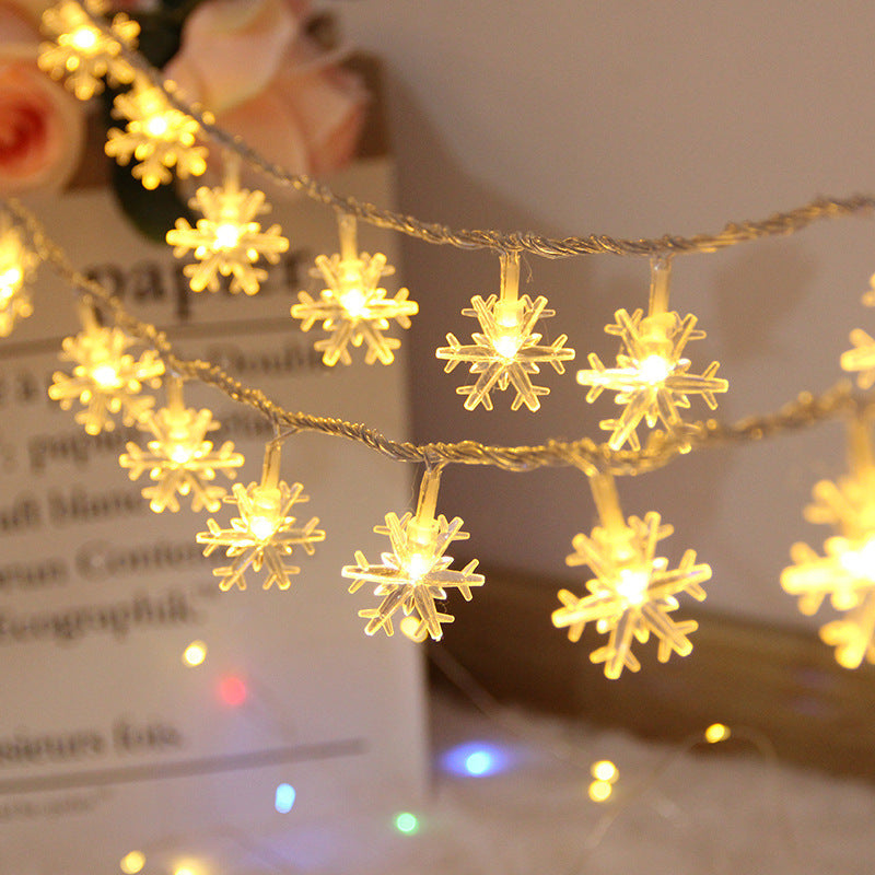 Planet Glow Snowflake LED Light Chain