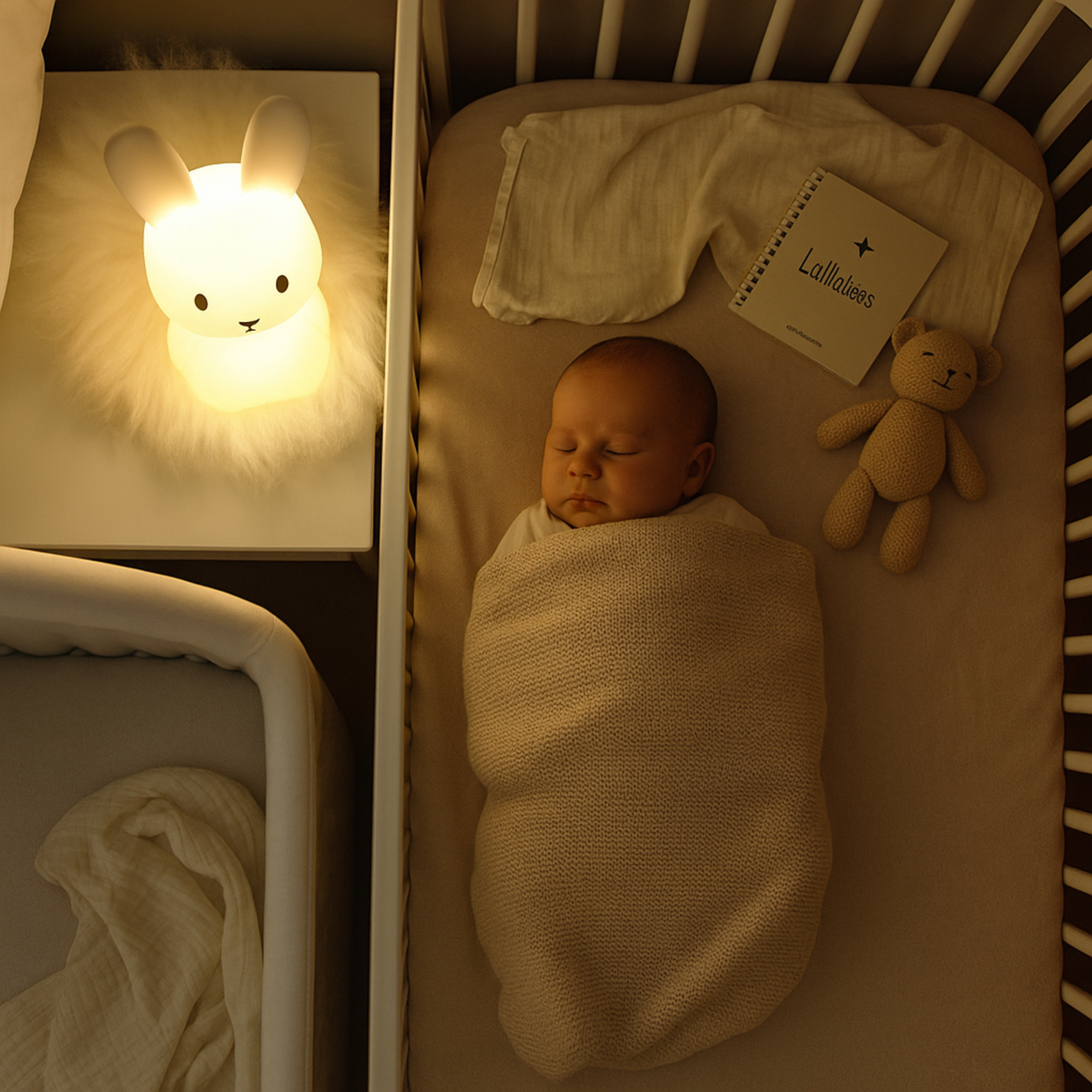 LED Night light Silicone Rabbit Touch Sensor lamp Cute Animal Light Bedroom Decor Gift for Kid Baby Child Table Lamp Home Decor - Planet Glow