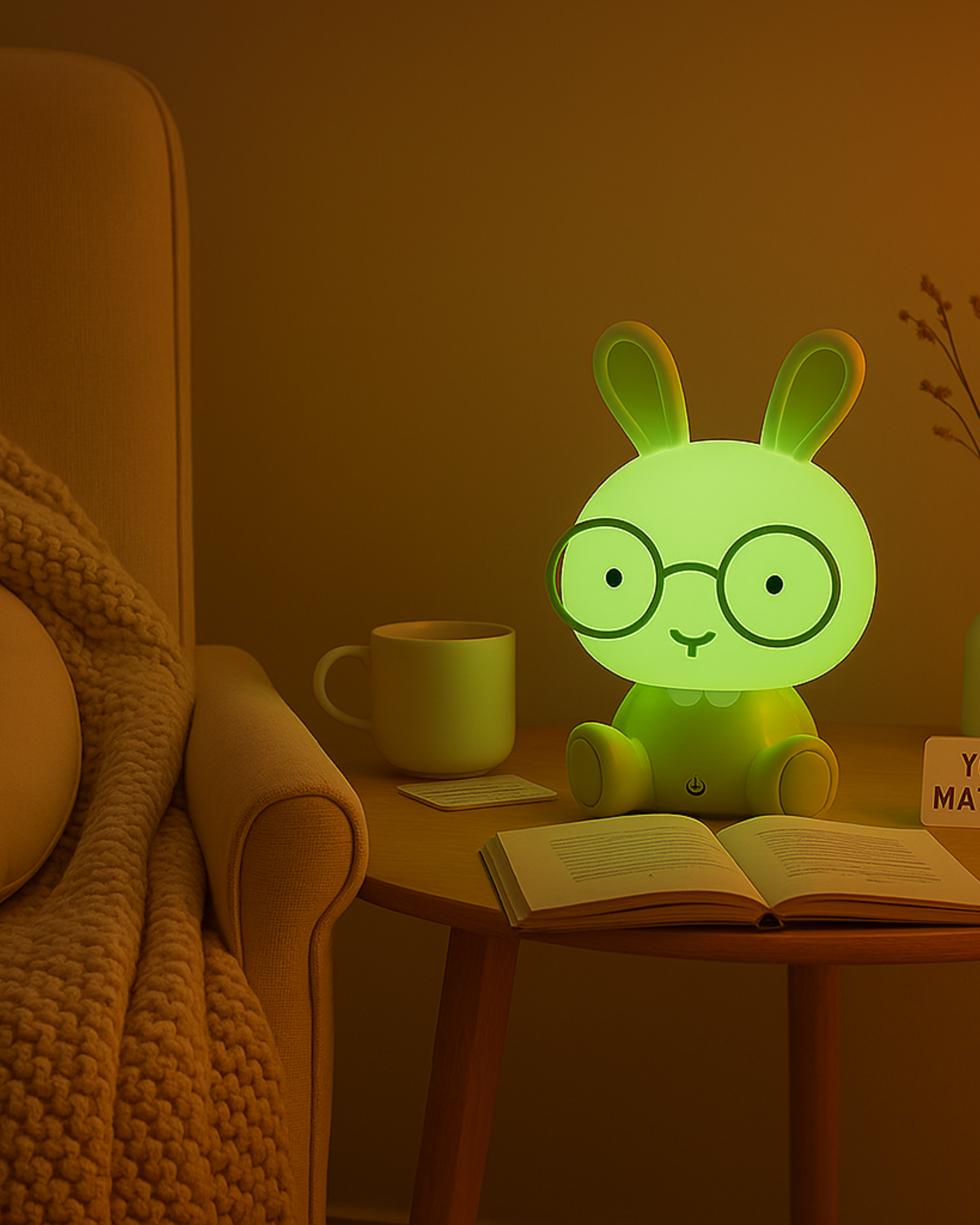 Touch Rabbit LED Night Light