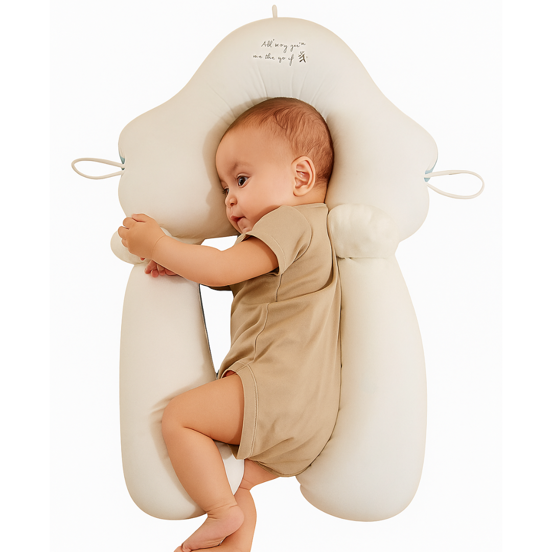 Gentle Baby Head-Shaping Pillow - Planet Glow
