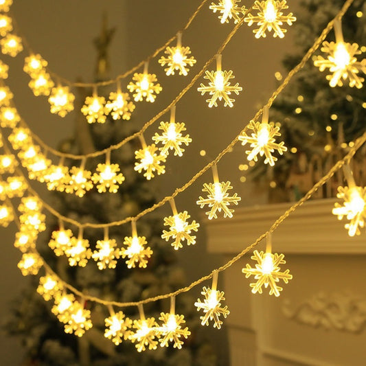 Planet Glow Snowflake LED Light Chain