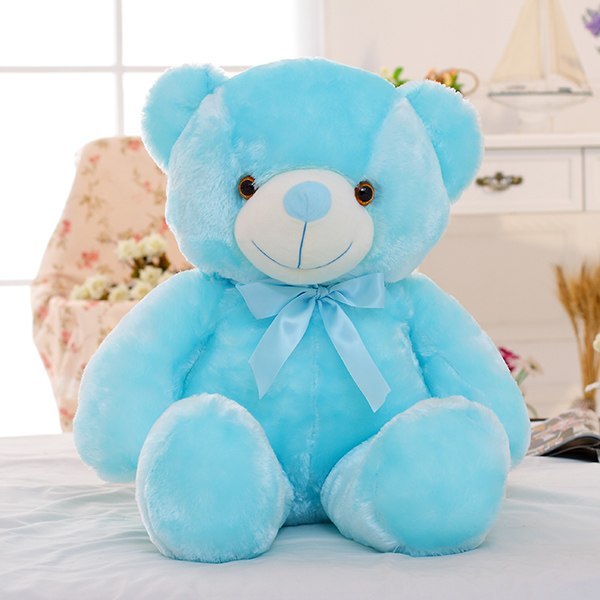 GlowBuddy LED Teddy Bear – 7-Color Light-Up Plush - Planet Glow