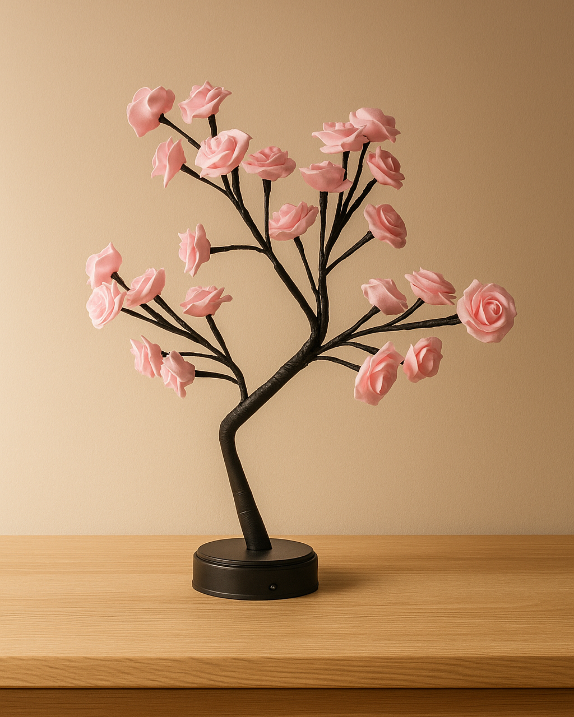 BlossomGlow LED Rose Tree Lamp
