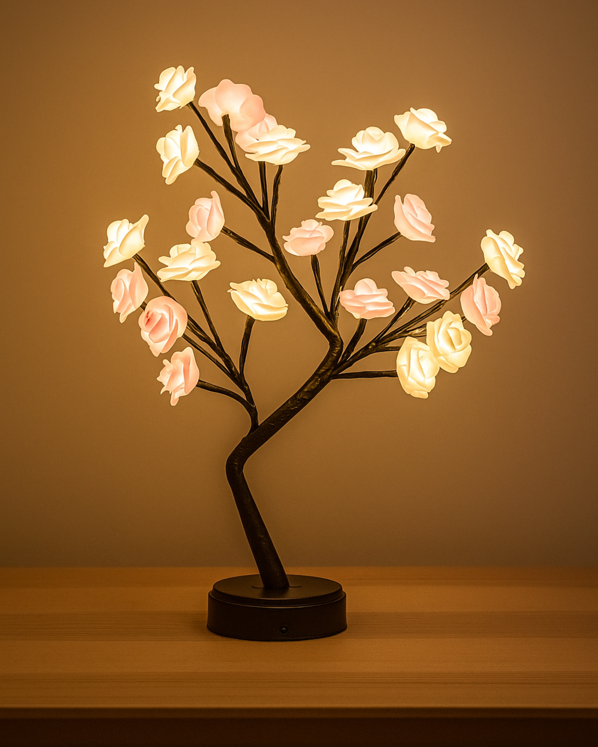 BlossomGlow LED Rose Tree Lamp
