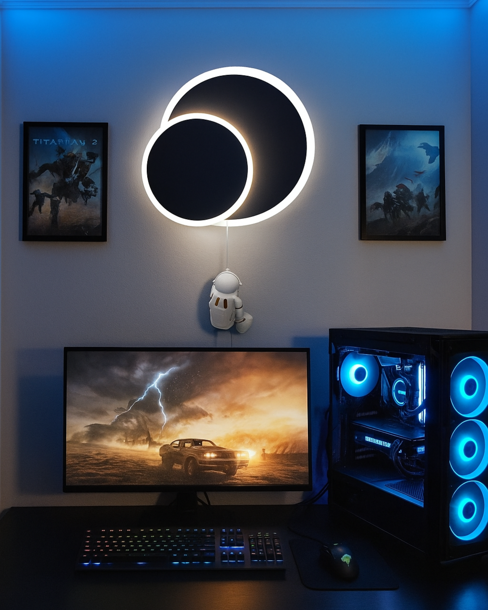 AuraGlow Wall Lamp - Planet Glow