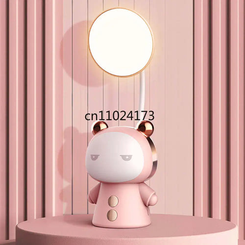 Cartoon USB Rechargeable Table Lamp Dual Light LED Lamp Student Kids Bedroom Reading Desk Lamp Night Light Home Decor - Planet Glow